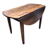 Table ronde à volets ancienne