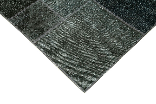 tapis anatolien contemporain tissé à la main 200 cm x 300 cm tapis patchwork gris