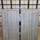 Art-deco table solid oak patina with lime