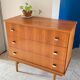 Vintage design geometric chest