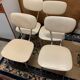 Set of 4 skaï kitchen chairs