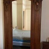 Rustic linen cabinet