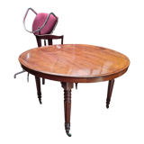Mahogany round table
