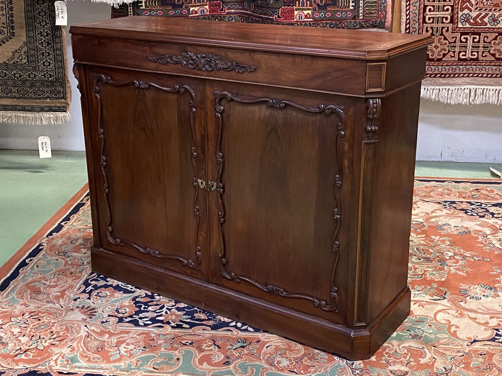 Buffet Napoleon III in mahogany - 19th