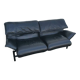 2-seater leather sofa, Cassina sofa