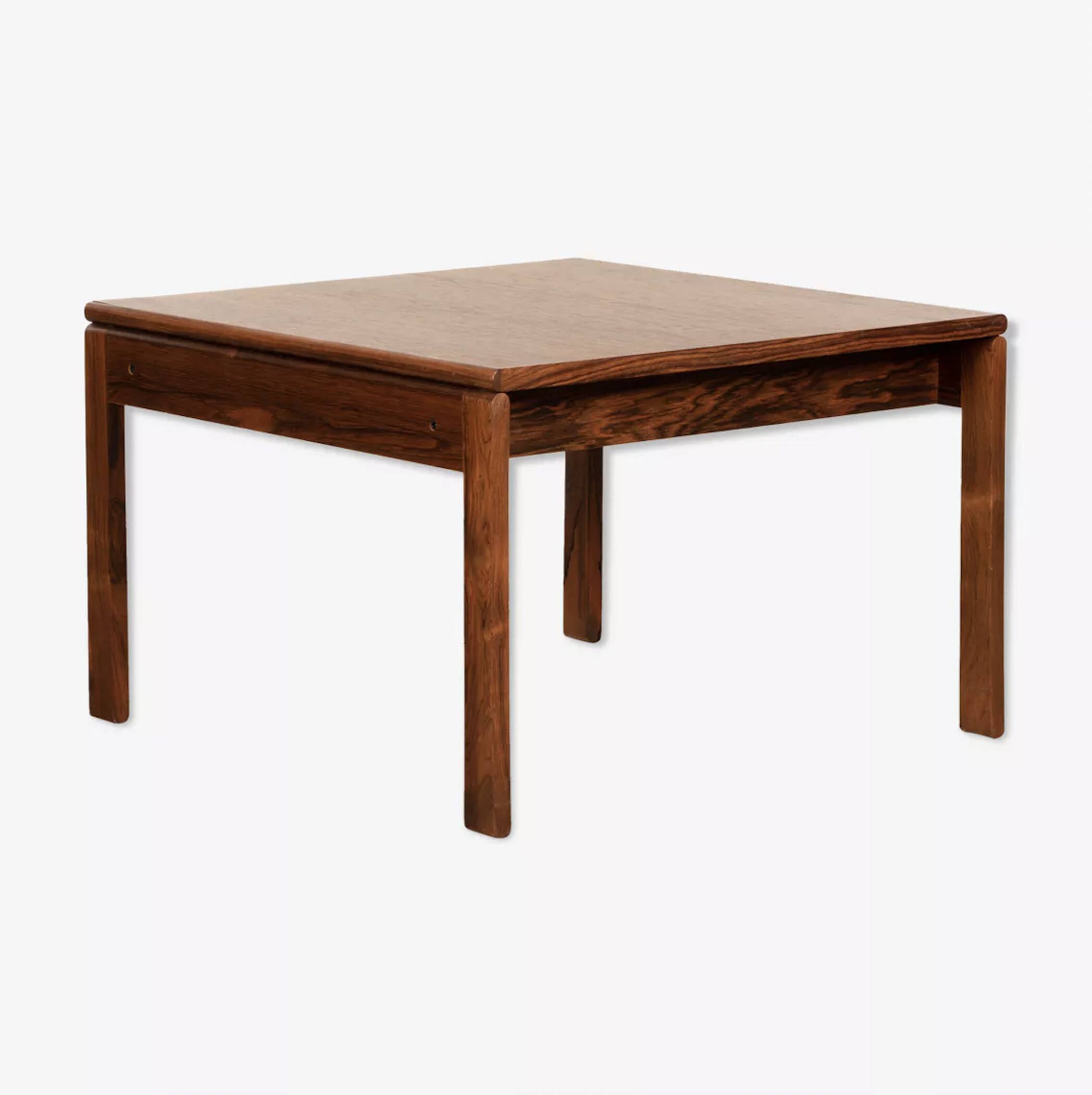 Tobia Scarpa wooden coffee table for Haimi Finland, 1975