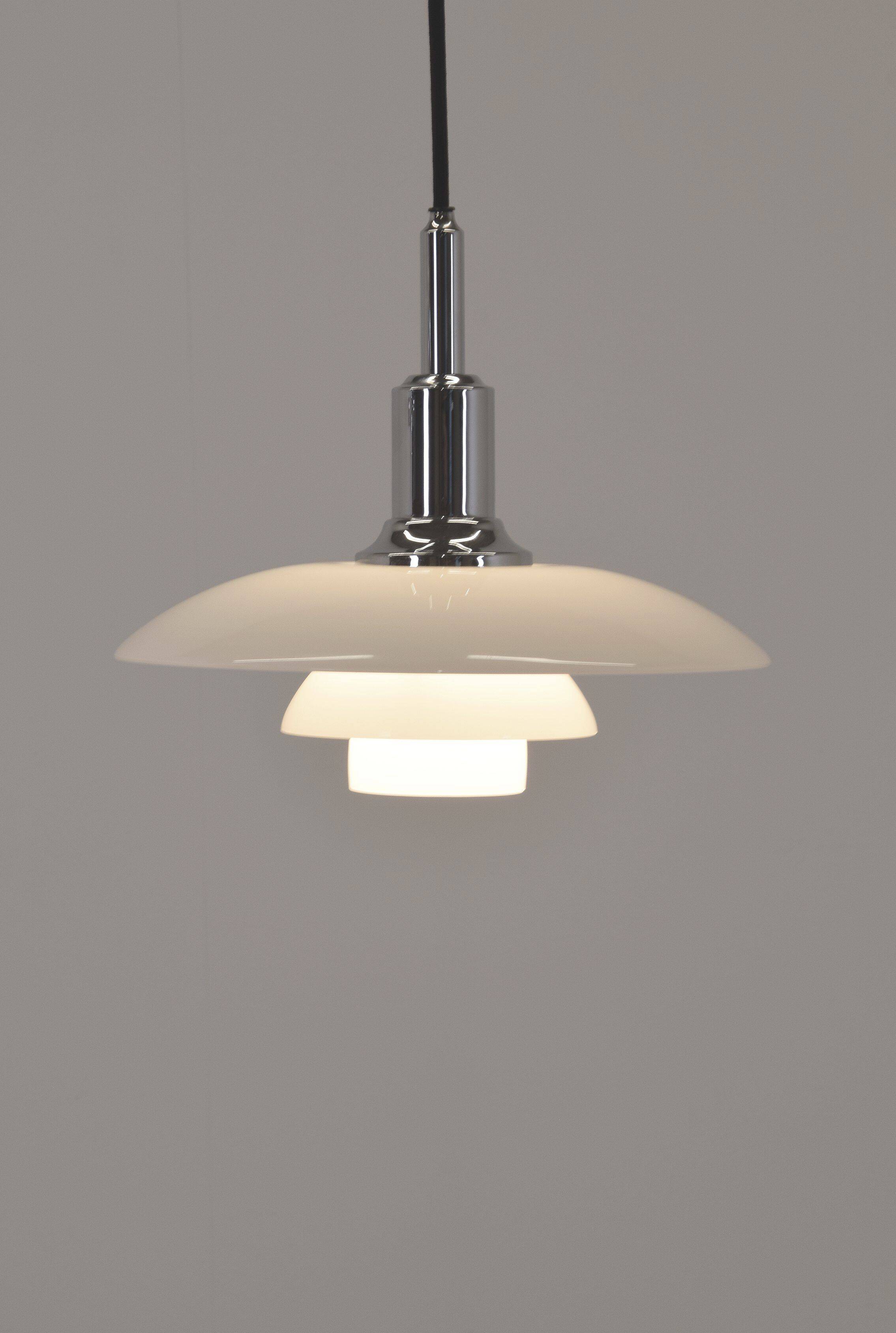 Danish pendant lamp PH 3/2 designed by Poul Henningsen for Louis Poulsen