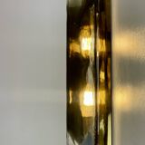 Murano & Brass Wall Lamps by J.T. Kalmar, Austria, 1960s