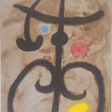 Joan Miró: Twin Sisters - Signed Lithograph
