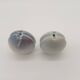 Duo 2 Vase Soliflore Lenticular Glazed Stoneware Grey Blue Purple Ceramic