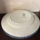 Set of 3 "didier" plates with floral decoration sarreguemines earthenware