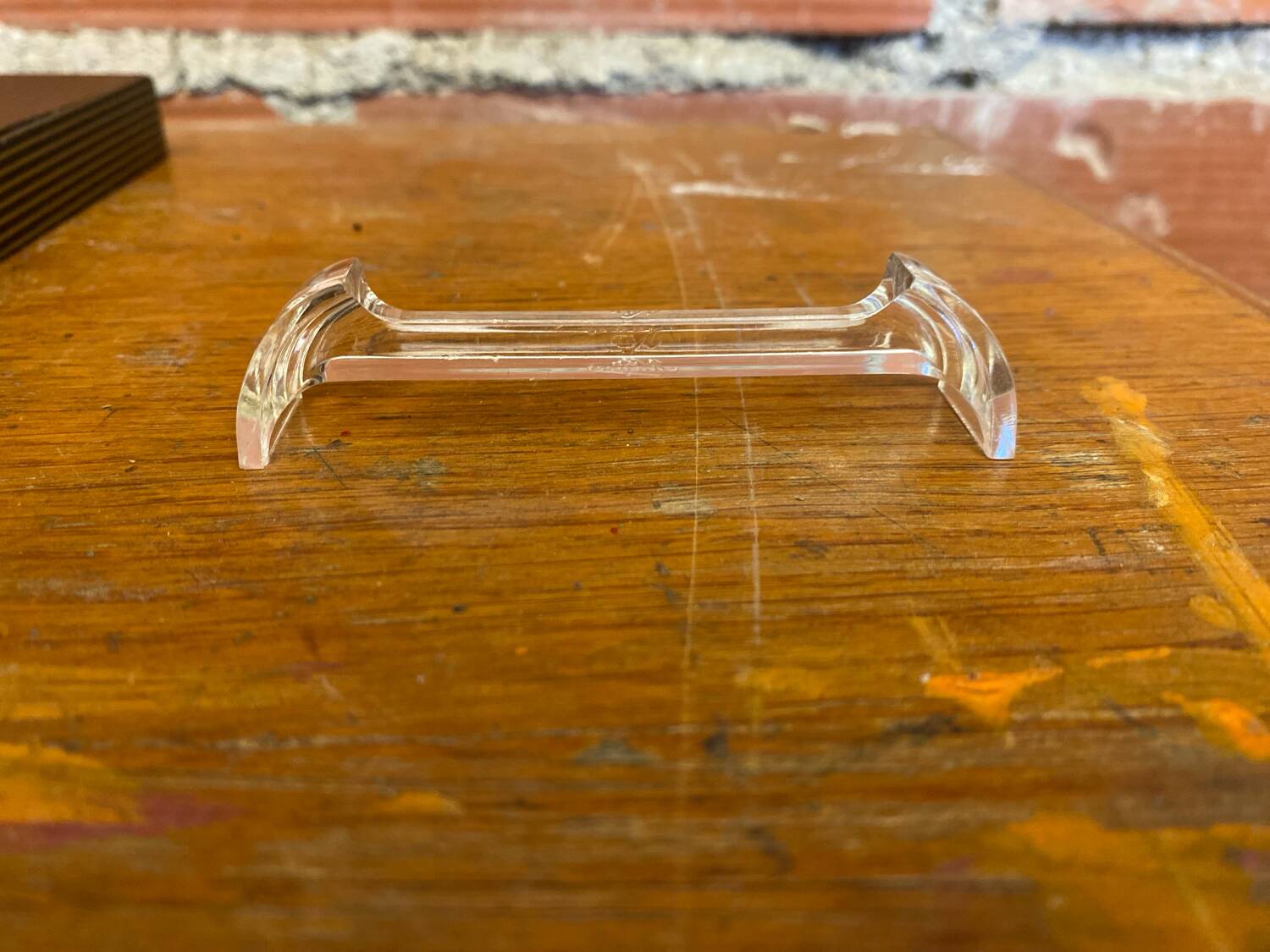 Set of 6 Antique KAYSER Transparent Plexi Knife Holders + Vi Box