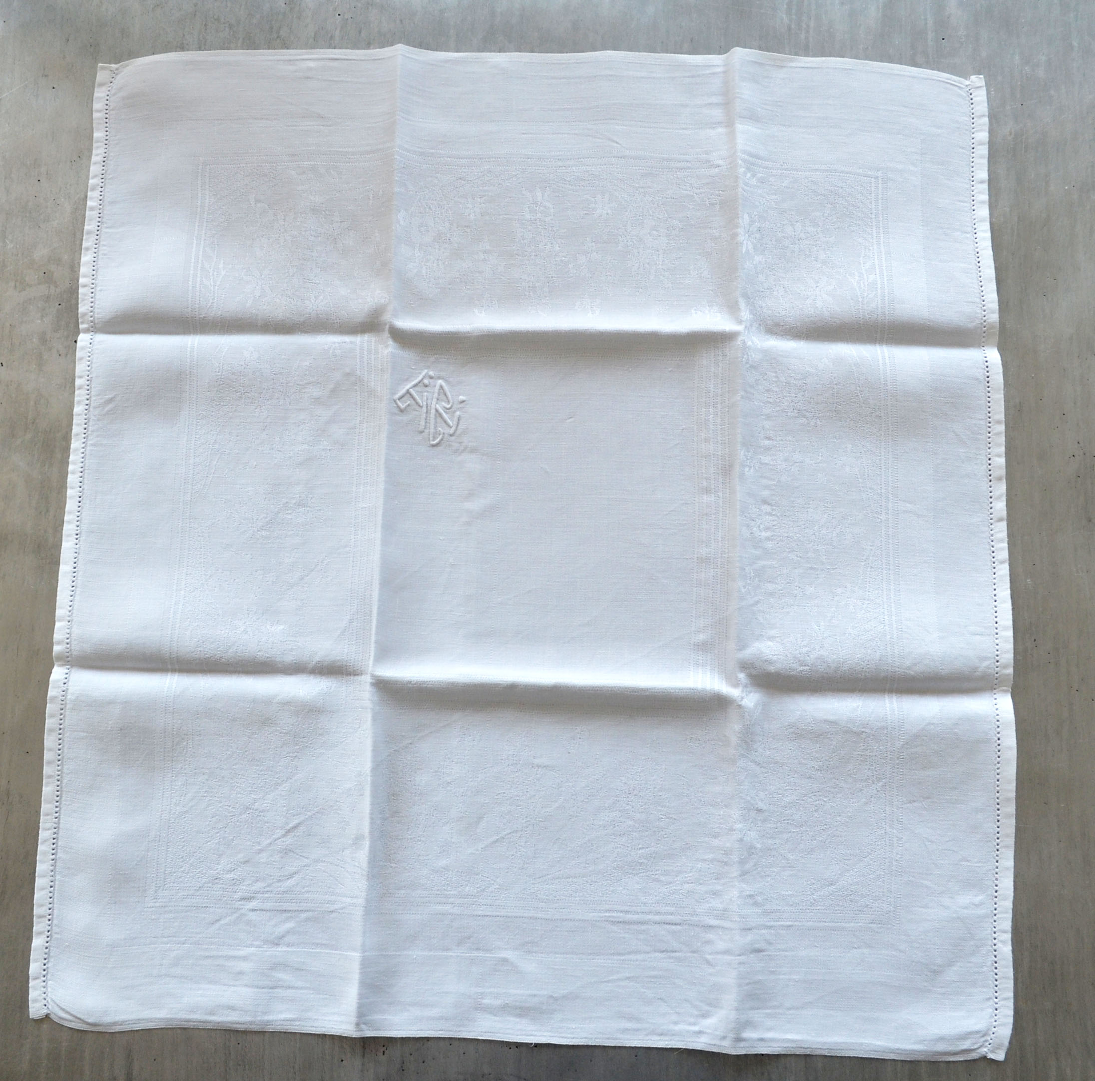 antique monogrammed napkins