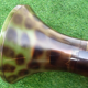 1970s Stool Tam Tam Transparent Leopard print (designer Henry Massonnet)