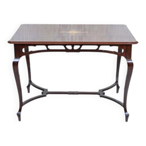 table centrale en acajou