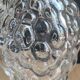 Carafe glass bottle moulded grape bunch vintage | Ball stopper