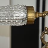 Empire/Art Deco style chandelier with three globes
