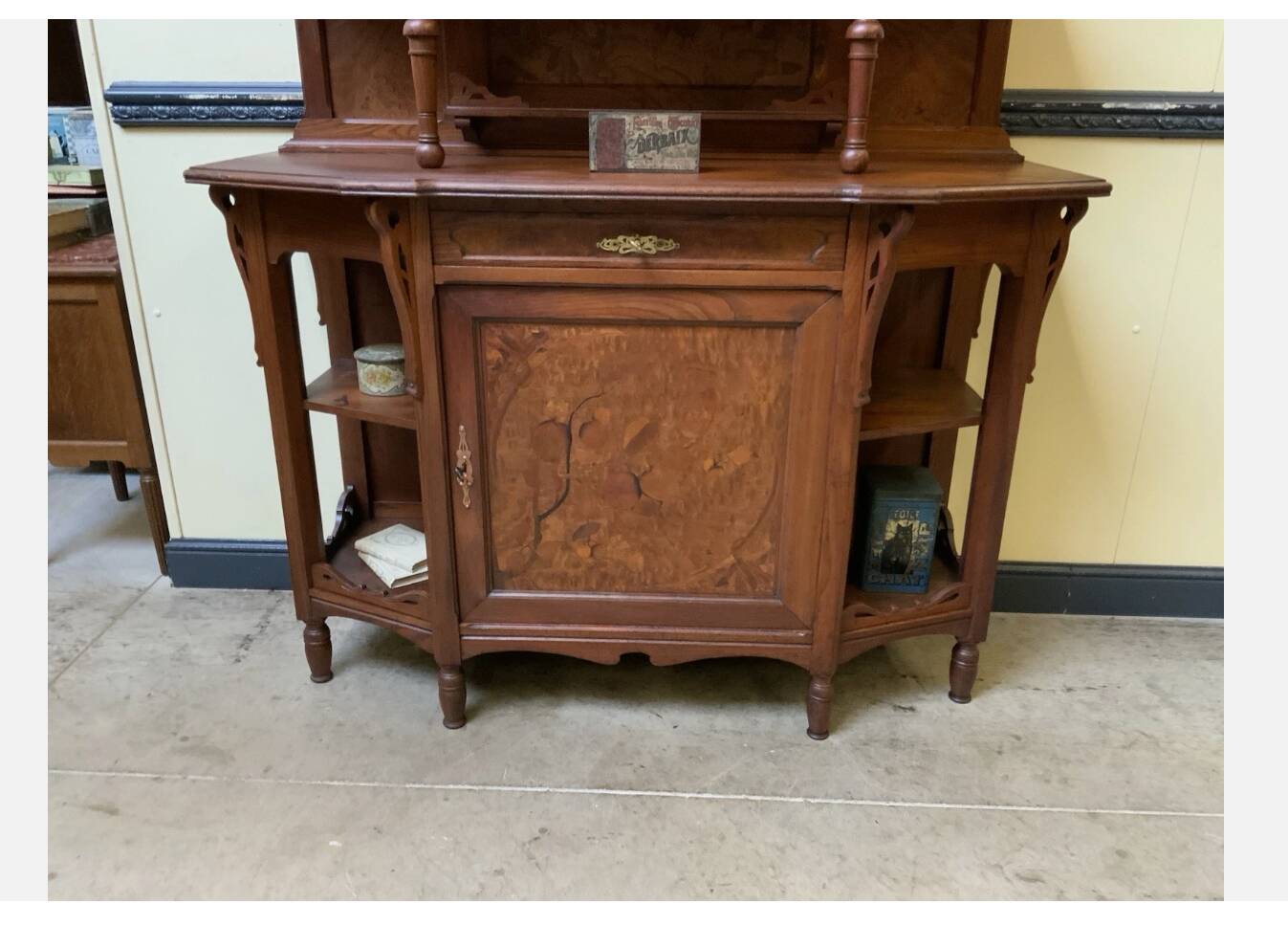 Antique - Buffet, Vertiko, Sideboard, Art Nouveau