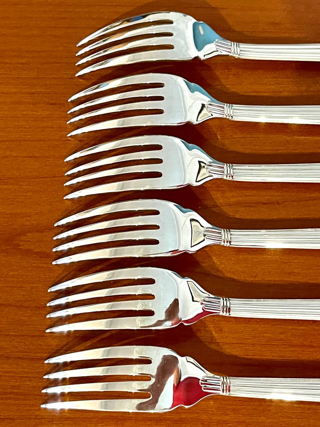 Christofle aria 6 fish cutlery set (12 pieces)