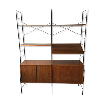 Bibliothèque modulable années 60