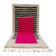 Handmade wool rug from Oued Zem
