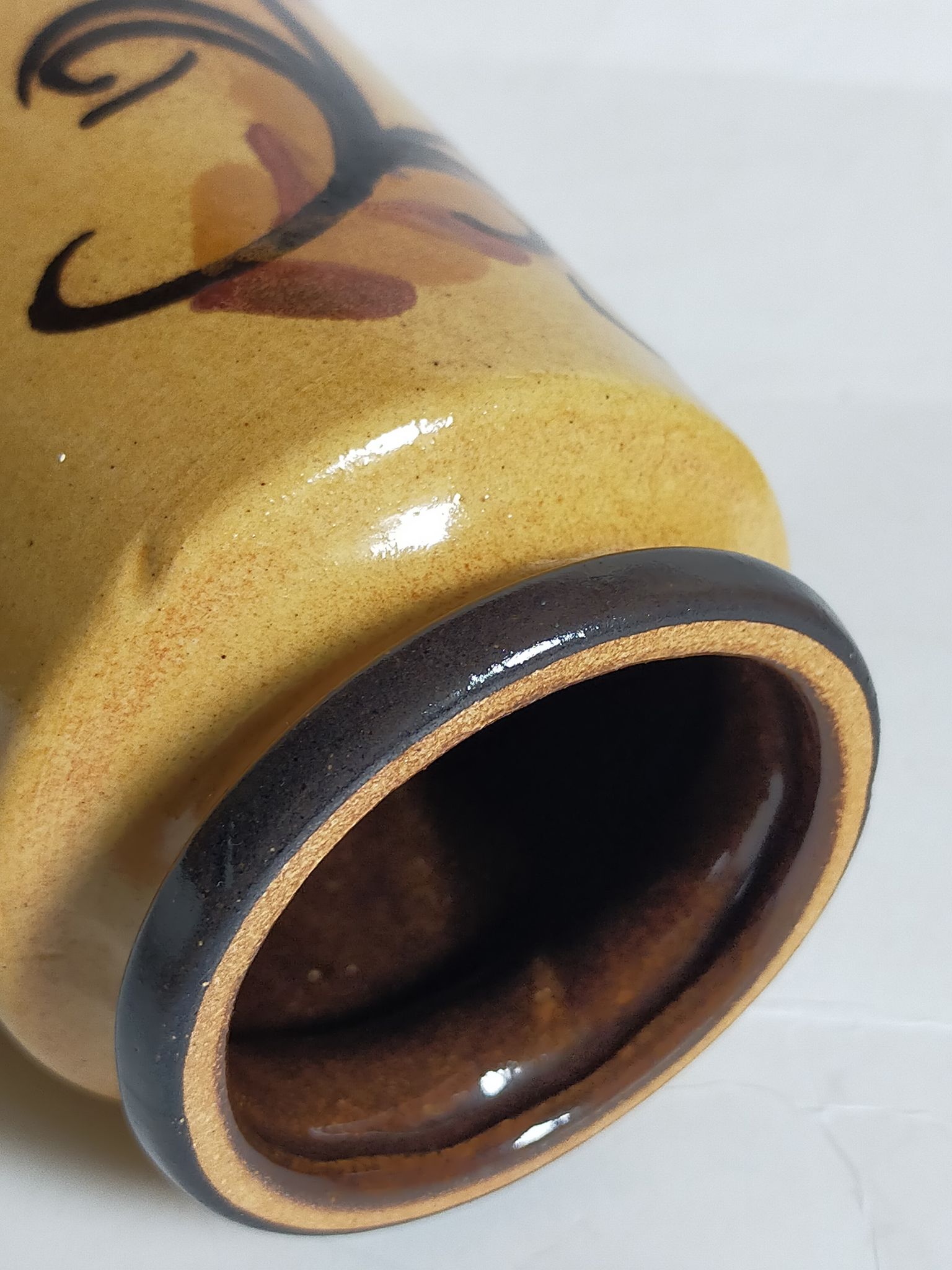 Vase céramique allemande scheurich west-germany modèle n°201 années 70