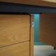 Ash desk, Danish design, 1980s, production: Labofa Møbler
