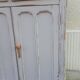 Buffet parisien patine gris bleu