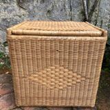 Vintage wicker chest