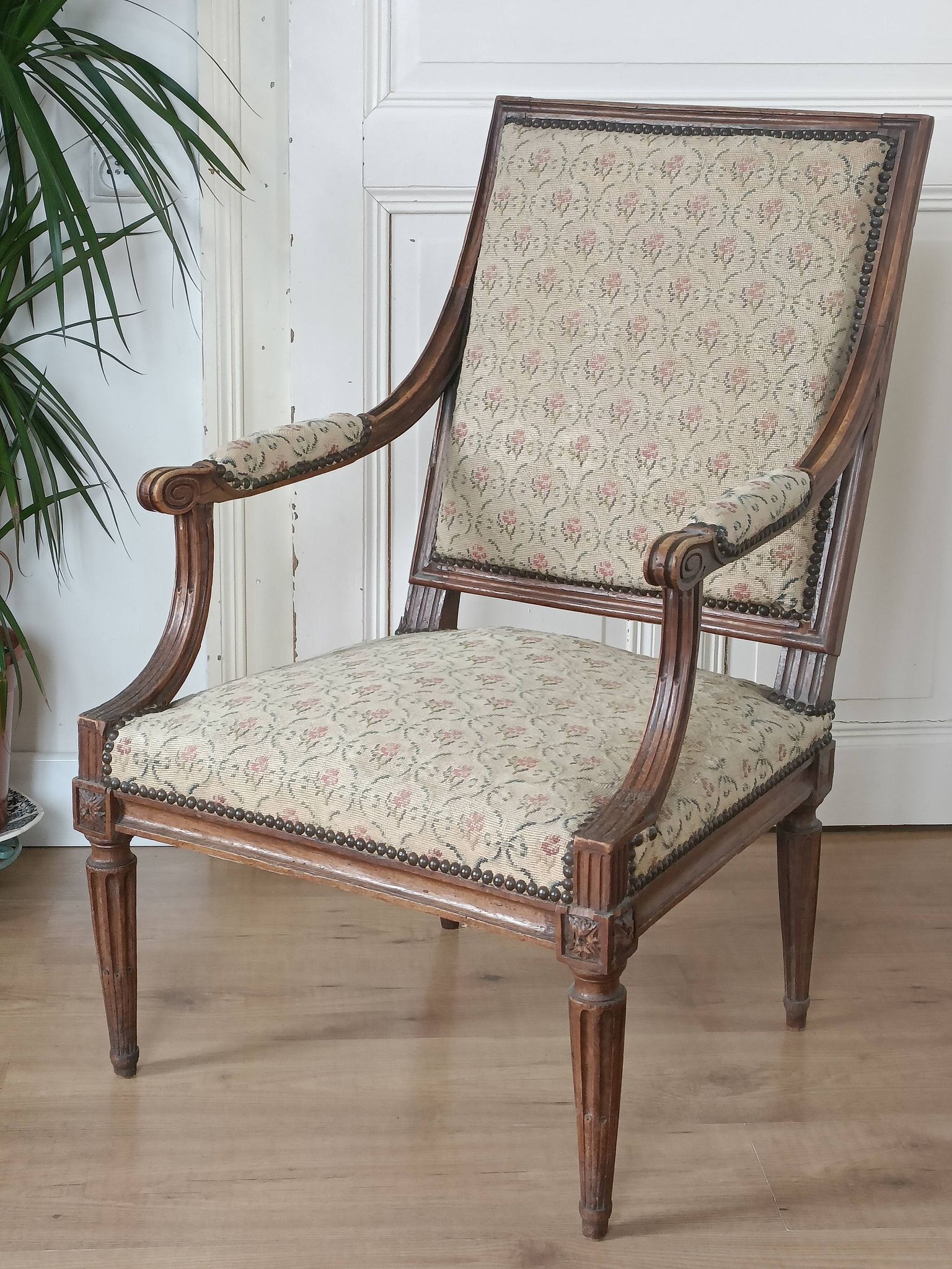 Louis XVI period armchair