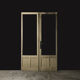 Old glass doors, 2 flaps, H226 cm