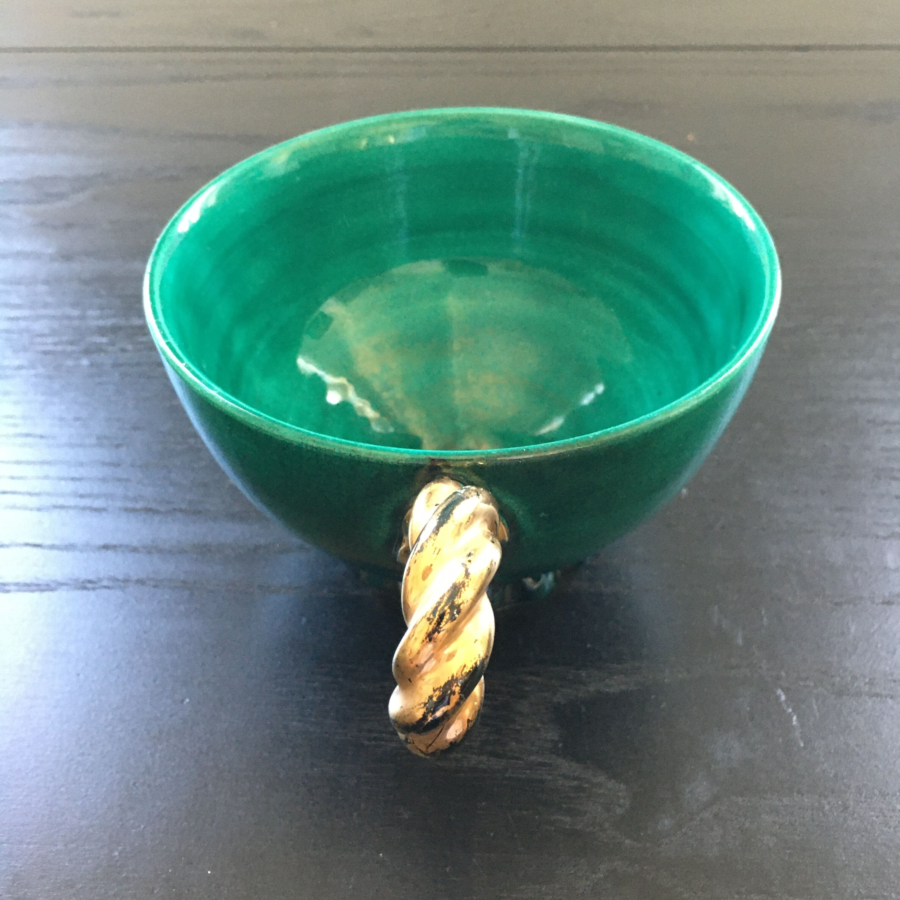 Tasse émeraude Vallauris