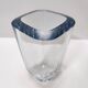 Thick Transparent Glass Vase by Strombergshyttan, Sweden