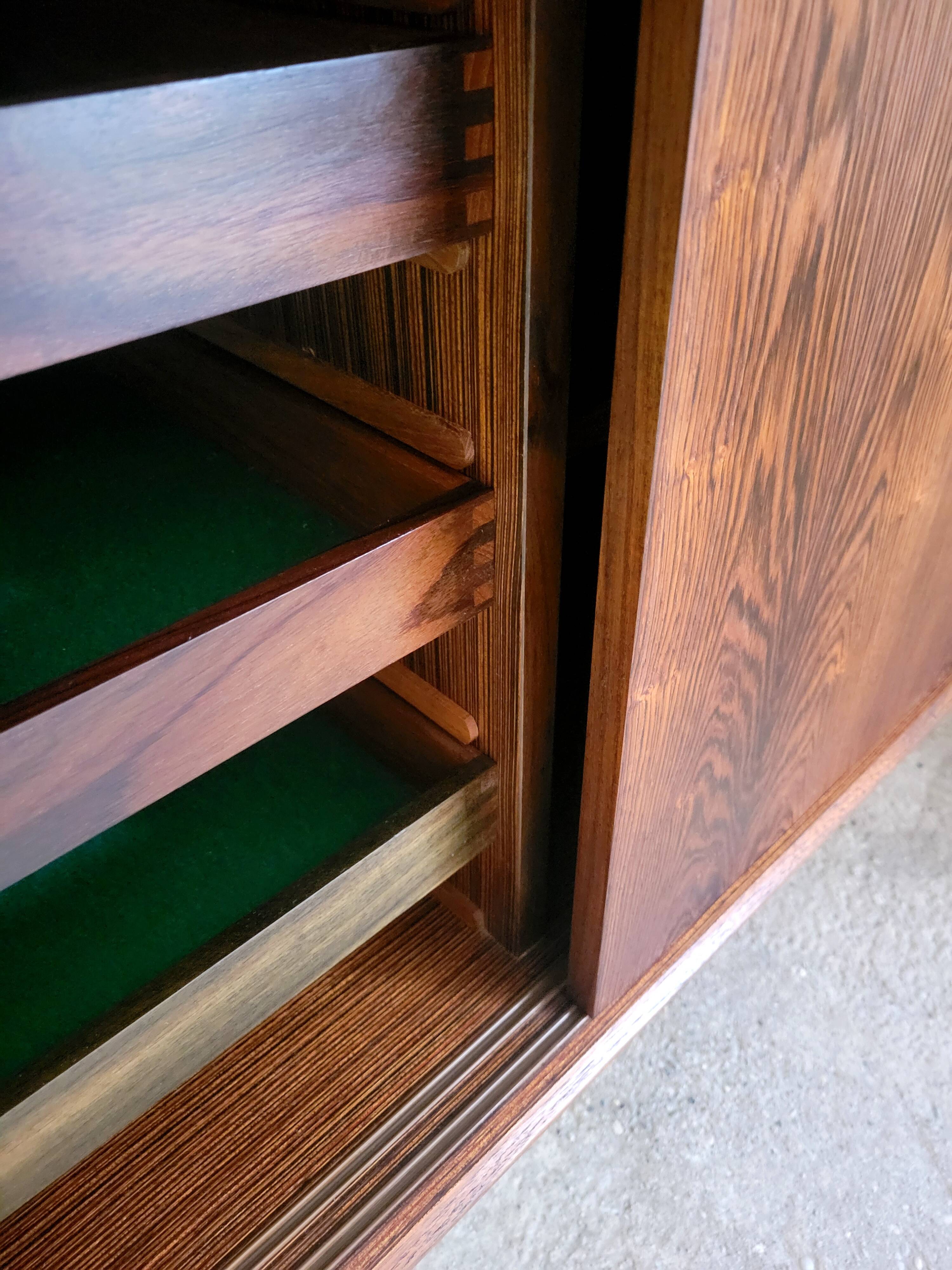 Enfilade vintage en palissandre par Gunni Omann pour ACO Mobler