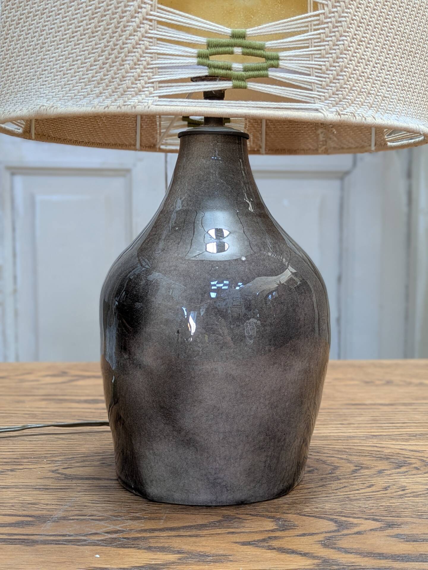 Lampe céramique vintage