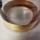 Vintage Engraved Glass & Crystal Pitcher with Duck and Reeds, Gilding