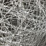 White rattan hanging lamp