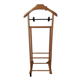 Valet de chambre en hêtre vernis marque Aris