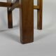 Art Deco walnut side table, 1930s