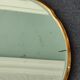 Miroir a main biseauté de taille moyenne art deco