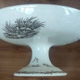 Old fruit bowl terre de fer hb & cie/tableware/sepia