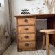 Bureau pin meuble atelier 1950