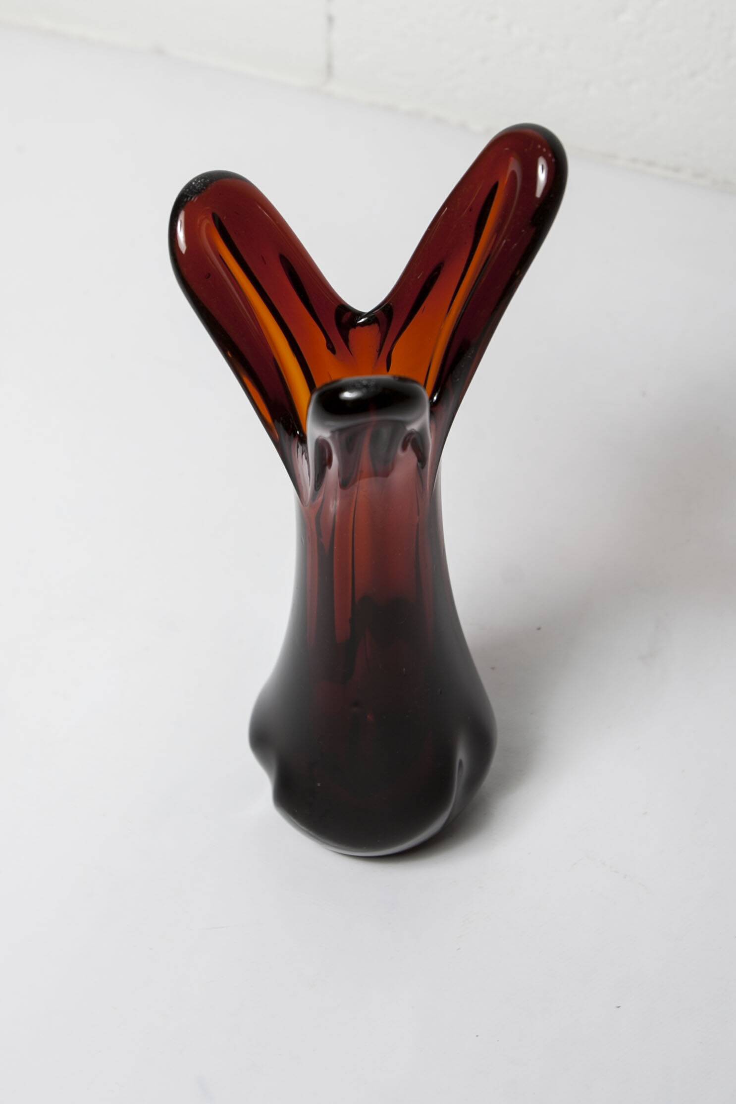 New look vase h28.5cm Murano glass 1970