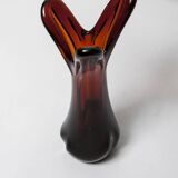 New look vase h28.5cm Murano glass 1970