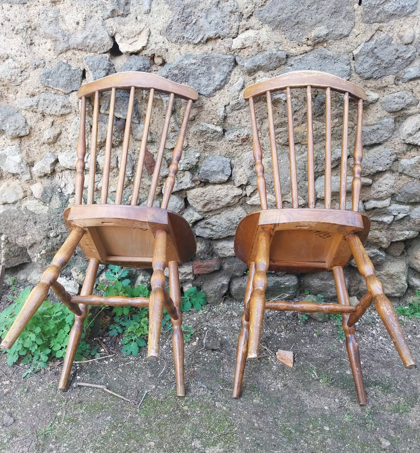 Paire de chaises bistrot Baumann