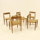 Set of 6 Rosewood Dining Chairs by H.W.Klein for Bramin, Denmark, 1960s