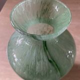 Vintage glass paste vase