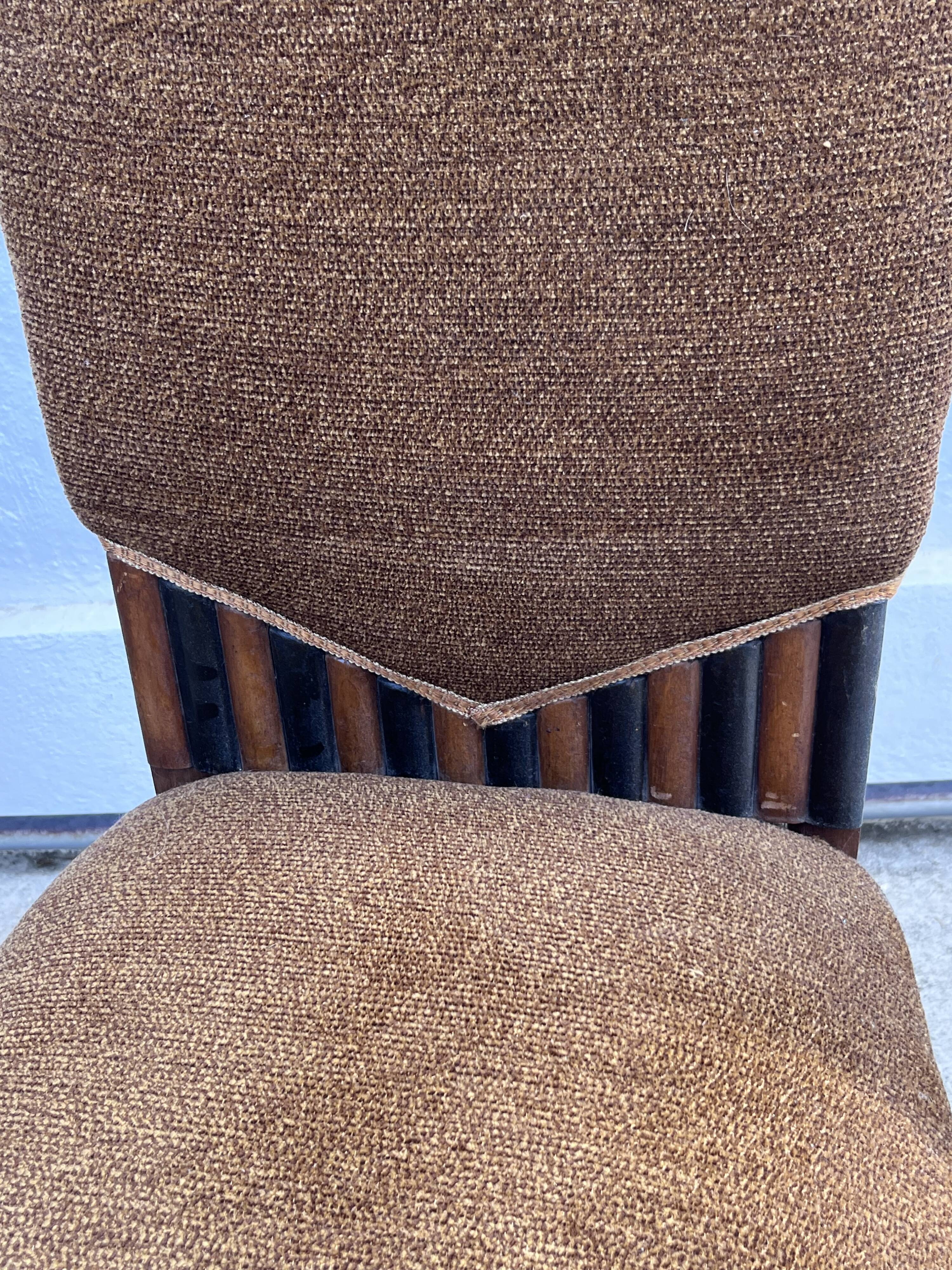 Salon Art Déco 1930 – 2 fauteuils et 4 chaises