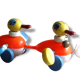 Wooden duck