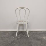 Chaise de salle à manger, canne en bois courbé, n°18, années 1970